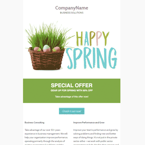 Spring Deal